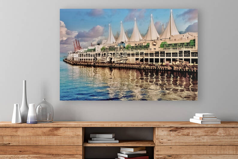 Canada Place Vancouver Canada by Fred J Bivetto