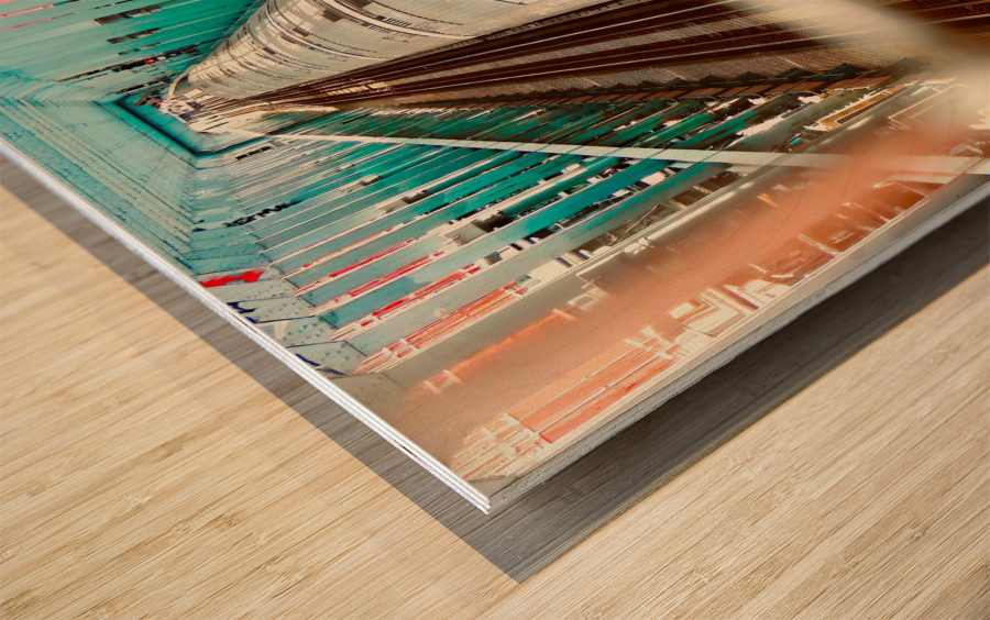 Taking the J NYC Wood print