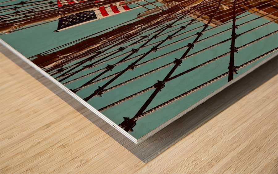 Brooklyn Bridge NYC Wood print