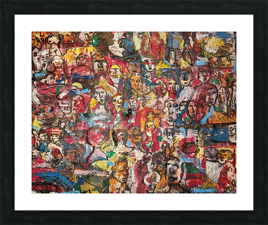 collage2 Picture Frame print