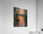 Serene Nature Art Acrylic Print