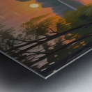 Serene Nature Art Metal print