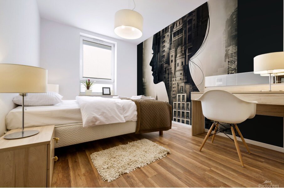 Urban Dreams Art Mural print