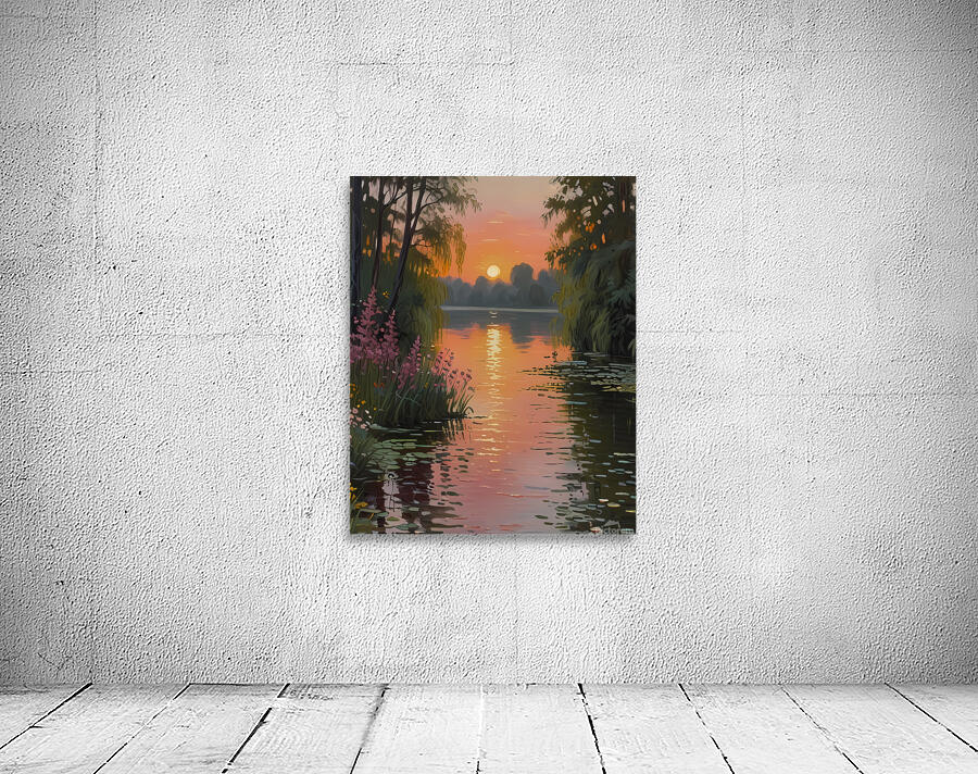 Serene Nature Art Wall Preview