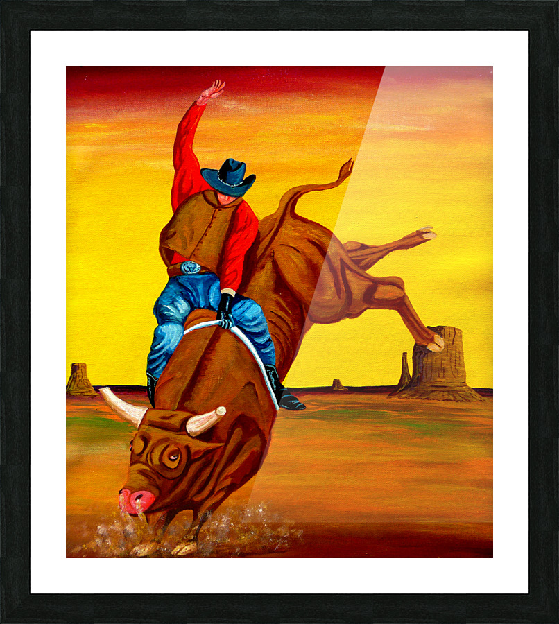 8 seconds Picture Frame print