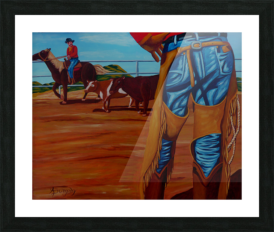 Chaps Picture Frame print