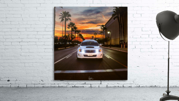sunset vibes Wall Preview