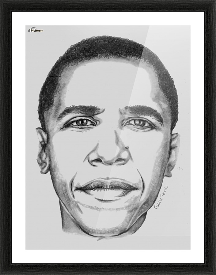 Leader's face Picture Frame print