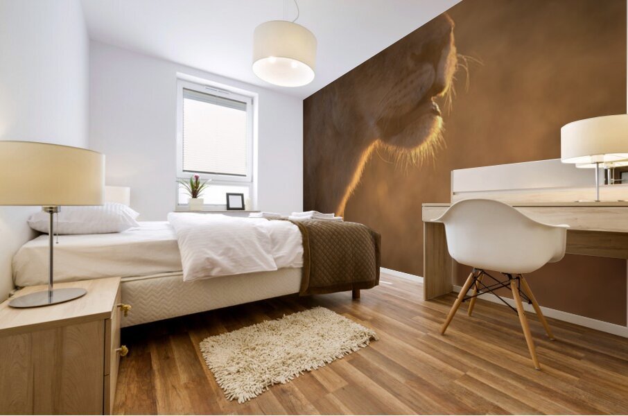 Fierce at First Light Mural print