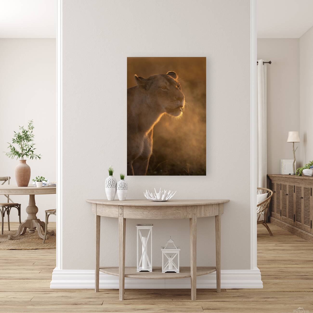 Fierce at First Light Reproduction