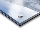 Mount Shasta First Snow with Blue Sky Acrylic print