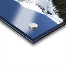 Deep Blue Snow Day Acrylic print