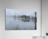 Winter Mist on Lake Siskiyou Acrylic Print