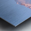 May Mount Shasta Glow Metal print