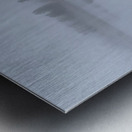 Winter Mist on Lake Siskiyou Metal print