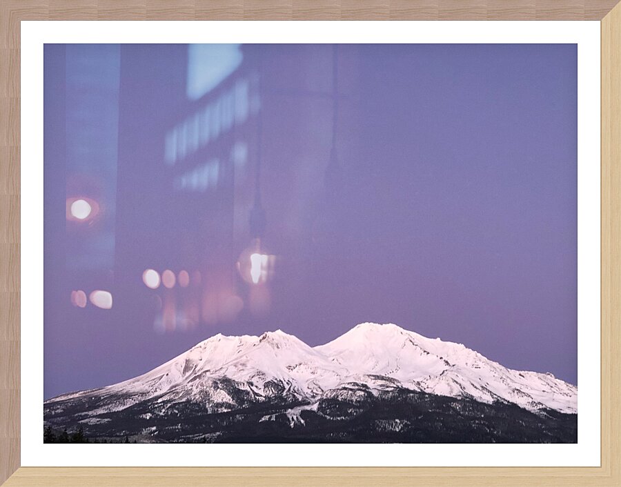 Lavender Sky Forever Picture Frame print