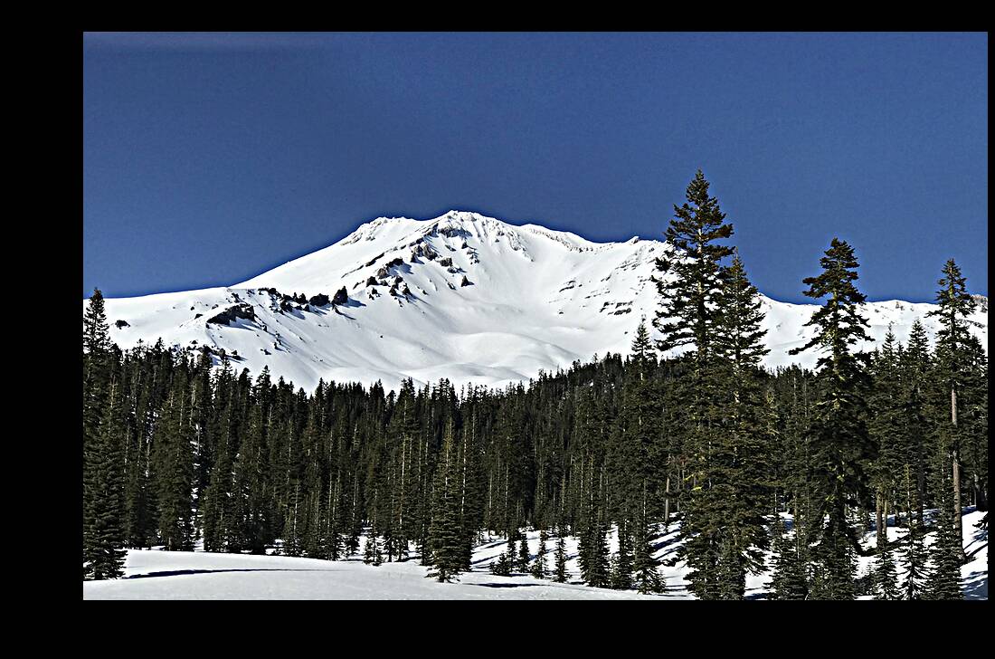 Deep Blue Snow Day Reproduction