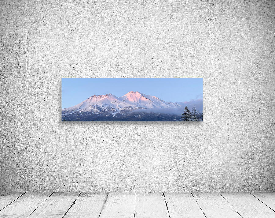 May Alpenglow Mount Shasta Landscape Wall Preview