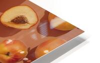 Fresh apricot pattern HD Metal print