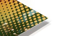 Abstract halftone dots background HD Metal print