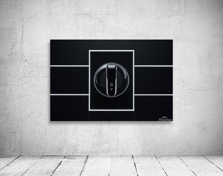 Black product background Wall Preview