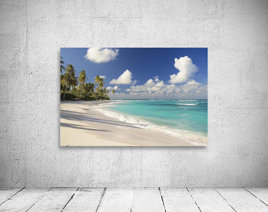 Summer tropical background Wall Preview