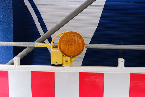 Construction Warning Light Berlin Digital Download