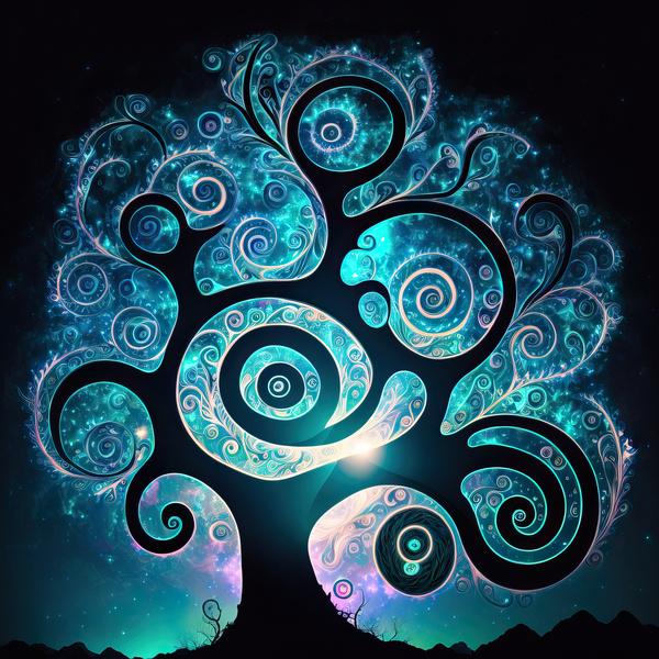 Fractal Tree 55 Digital Download