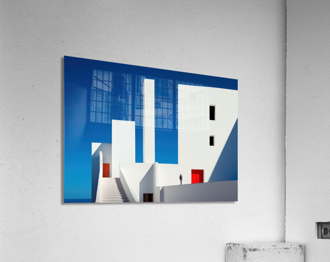 Minimalism 01 Minimalist Architecture by Matthias Hauser Wall Art