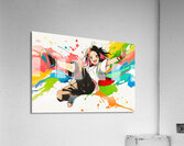 Joyful jump 01 Acrylic Print