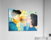 Burger Love Acrylic Print