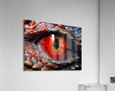 Dragon Eye 01 Red Acrylic Print