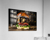Steampunk Burger 01 Acrylic Print