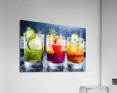 Vibrant Designer Drinks Acrylic Print