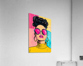 Retro Pop Diva Acrylic Print