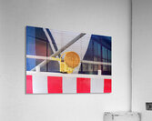 Construction Warning Light Berlin Acrylic Print