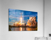 Falcon Heavy Rocket launch SpaceX Acrylic Print