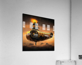 Steampunk Zeppelin 01 Acrylic Print