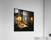Steampunk Bedroom 01 Acrylic Print