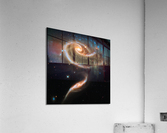 Space image Galaxy rose Acrylic Print