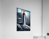 Lighthouse 09 Ocean Waves Acrylic Print