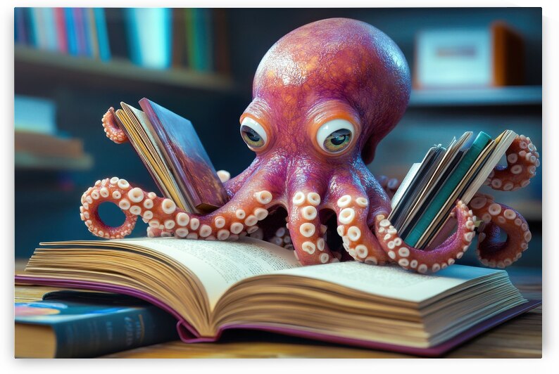 Octopus Reading Books 02 by Matthias Hauser