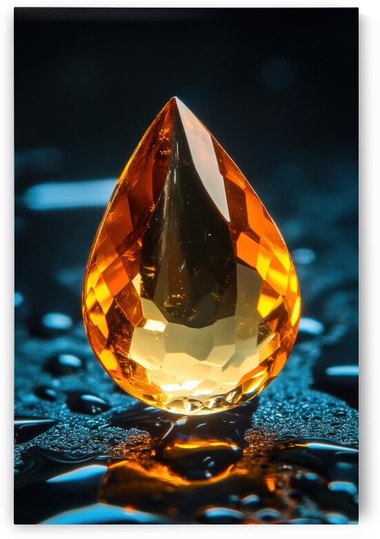 Topaz Gemstone - November Birthstone by Matthias Hauser