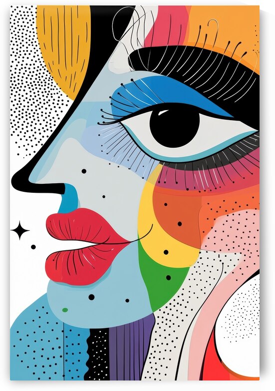 Vivid Whimsy - Abstract Expression by Matthias Hauser