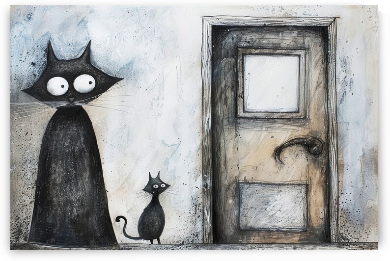 Curious Cat Companions 01 by Matthias Hauser