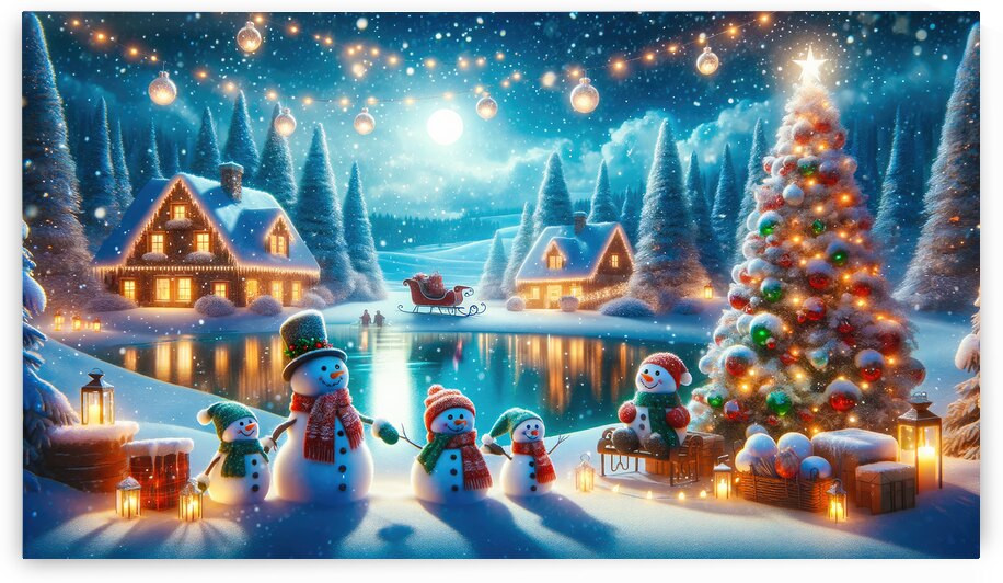 Christmas Winter Wonderland 01 by Matthias Hauser