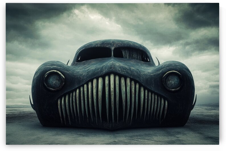 Surreal Horror Car by Matthias Hauser