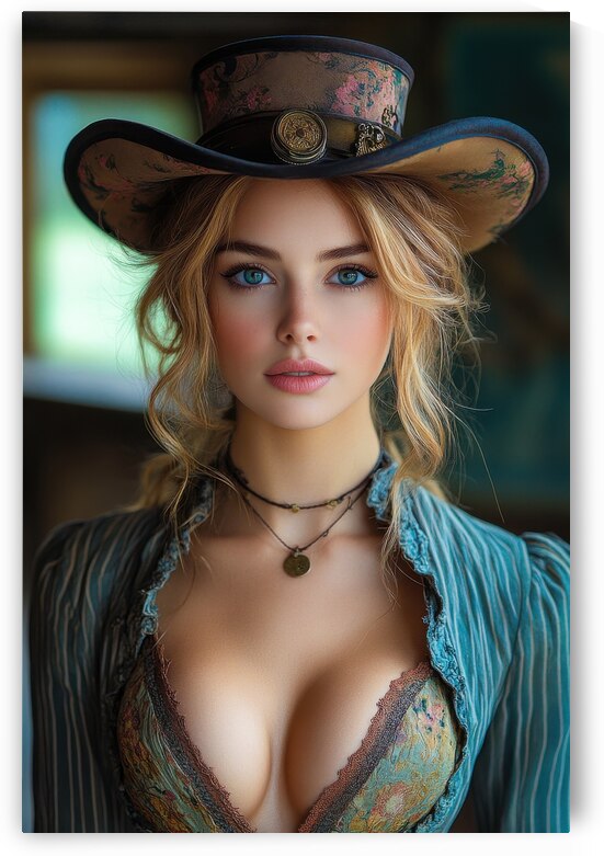 Victorian Woman - Steampunk Elegance by Matthias Hauser