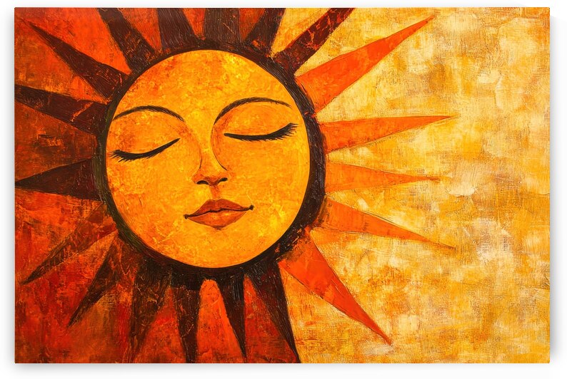 Radiant Sun Serenity by Matthias Hauser