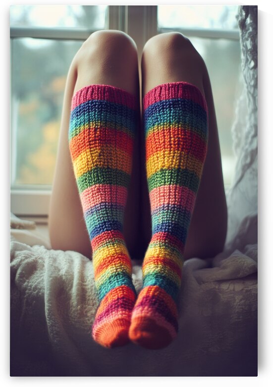 Cozy Colorful Socks by Matthias Hauser